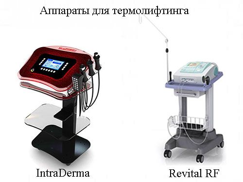 Аппараты для rf-лифтинга IntraDerma и Revital RF